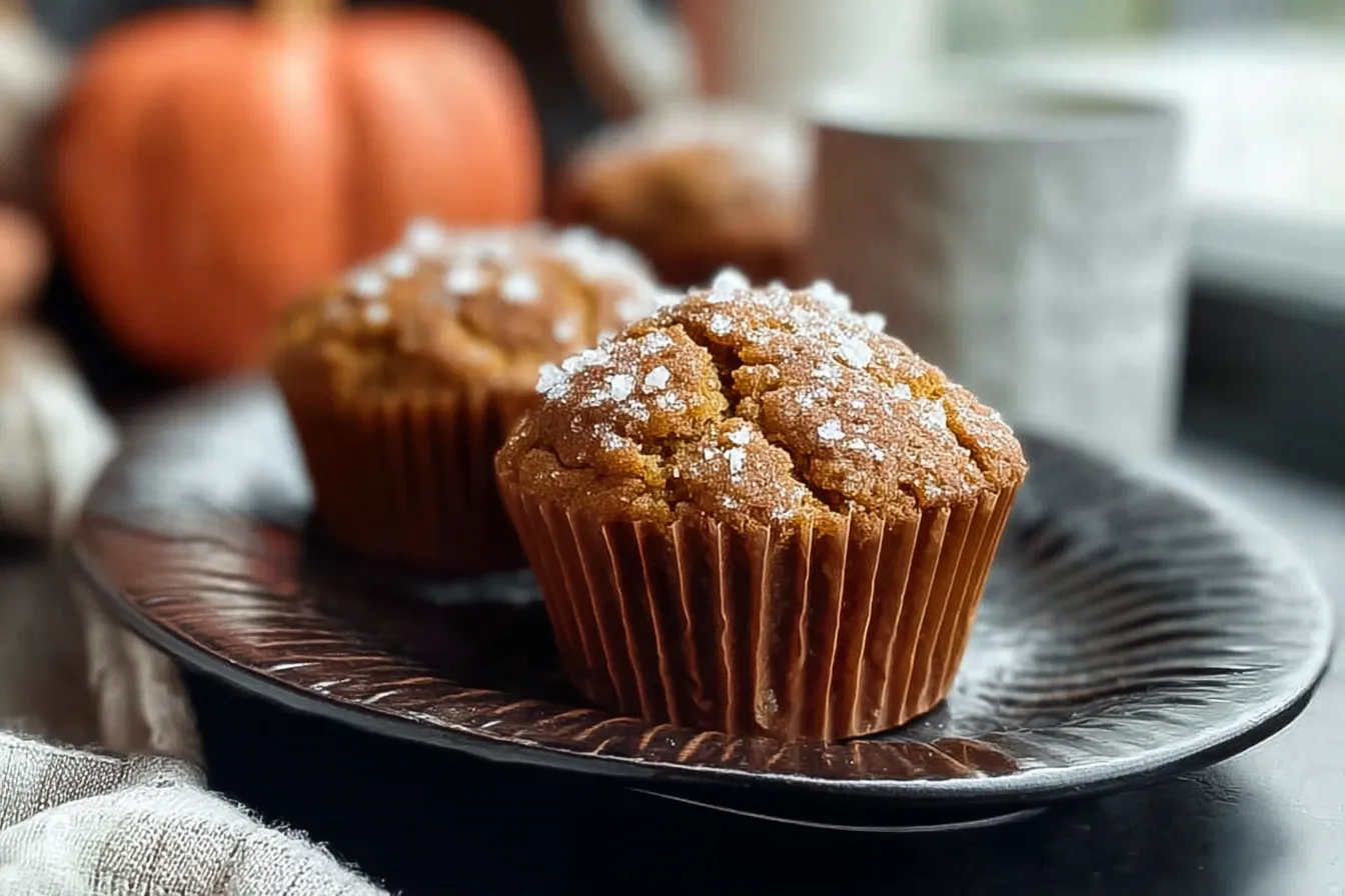 Healthy Pumpkin Muffins with No Refined Sugar