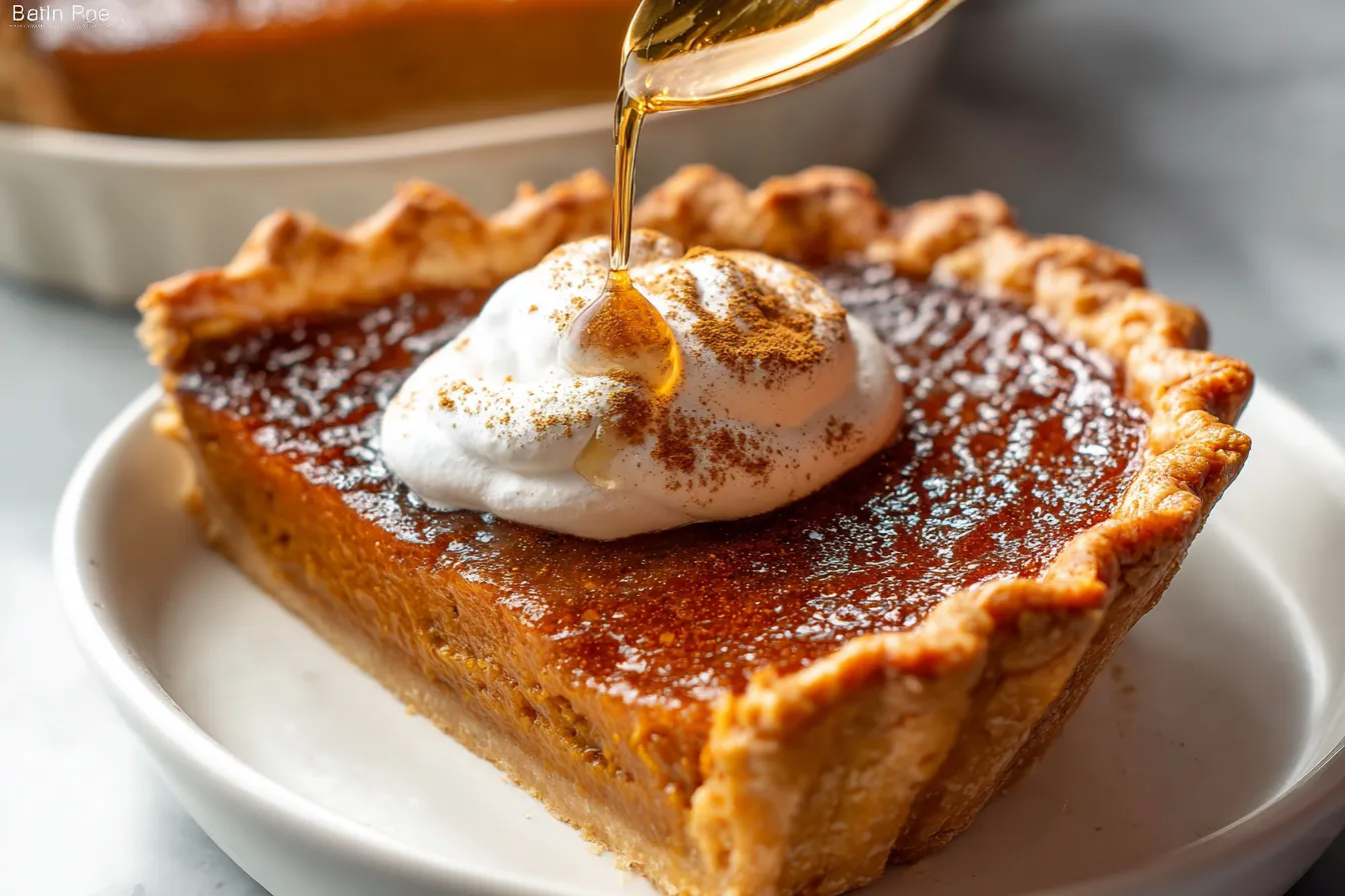 Pumpkin Pie Brûlée with Bourbon Vanilla Whipped Cream