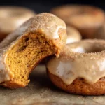 Baked Pumpkin Donuts with Cinnamon Sugar