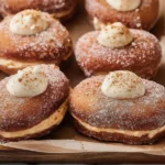 Baked Pumpkin Spice Cheesecake Doughnuts
