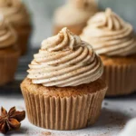 Brown Butter Dirty Chai Cupcakes with Spiced Frosting Rich, Aromatic & Irresistible