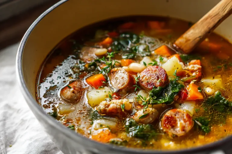 Chicken Sausage Soup
