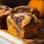 Cinnamon Swirl Pumpkin Bread Mini Loaves
