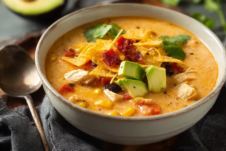 Creamy Chicken Tortilla Soup