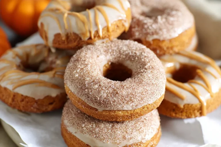 Easy Baked Pumpkin Spice Donuts