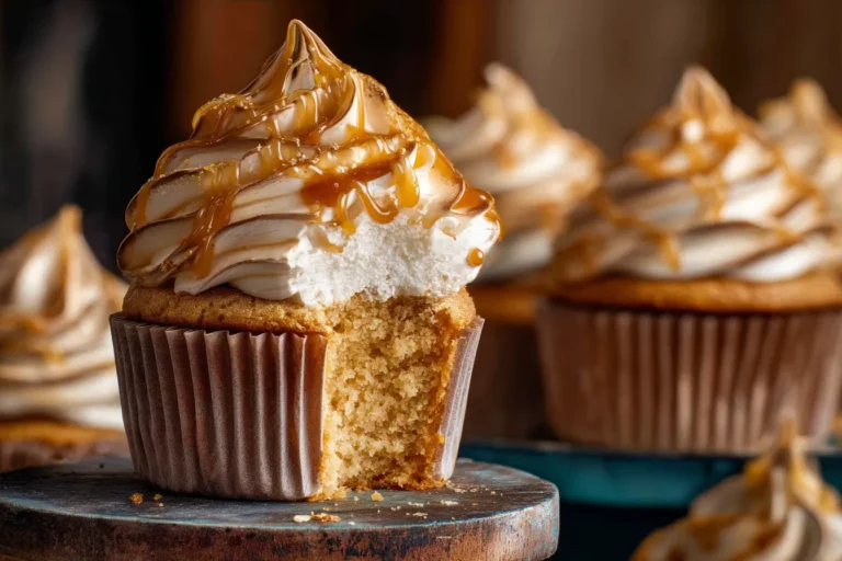 Magical Butterbeer Cupcakes