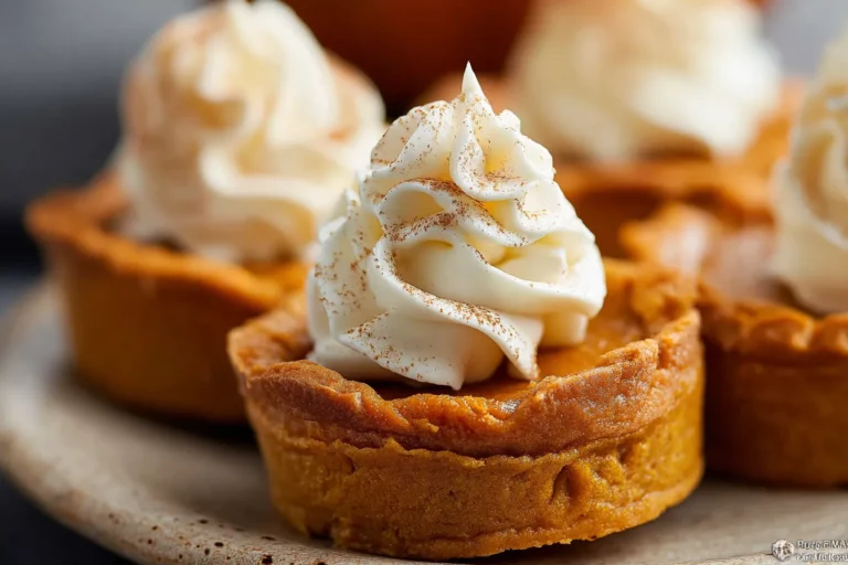 Mini Pumpkin Pies