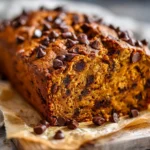 Moist Pumpkin Chocolate Chip Bread