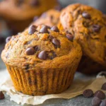 Pumpkin Chocolate Chip Muffins