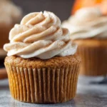 Pumpkin Cupcakes with Cinnamon Cream Cheese Frosting
