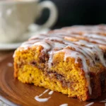 Pumpkin Honey Bun Cake