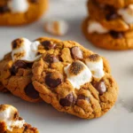 Pumpkin S’mores Cookies