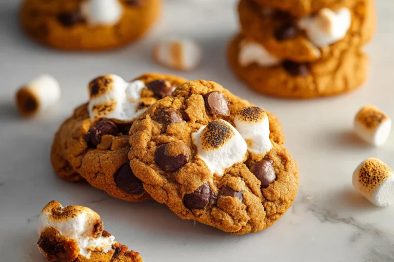 Pumpkin S’mores Cookies