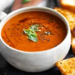 Roasted Tomato Basil Soup