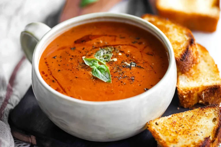 Roasted Tomato Basil Soup