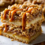 Salted Caramel Apple Pie Bars