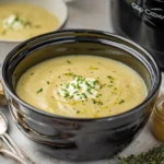 Slow Cooker Potato Leek Soup