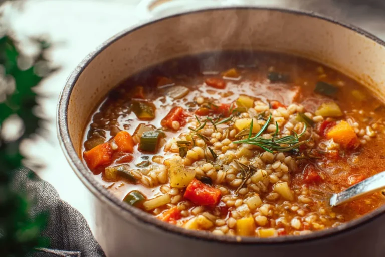 Vegetable Barley Soup
