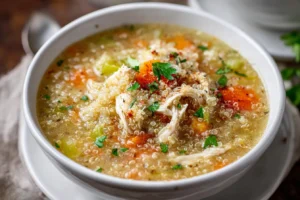 Chicken Quinoa Soup