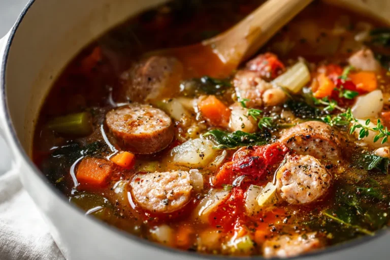 Chicken Sausage Soup