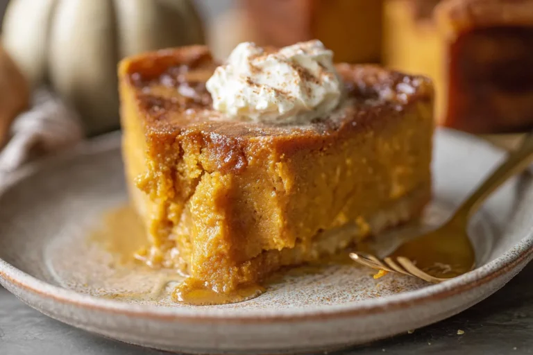 Decadent Pumpkin Gooey Butter Cake