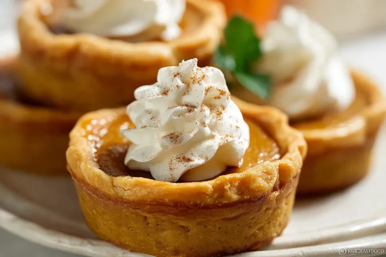 Easy Mini Pumpkin Pies Recipe