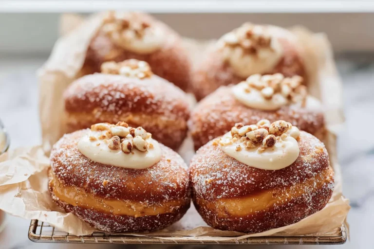 Easy Pumpkin Cheesecake Doughnuts
