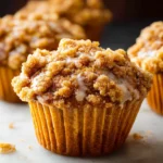 Easy Pumpkin Crumb Muffins with Cake-Like Texture