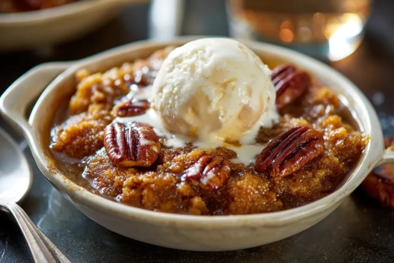 Easy Pumpkin Pecan Cobbler Recipe