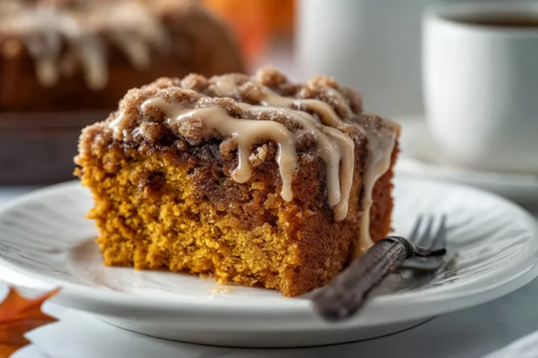 Easy Pumpkin Spice Coffee Cake
