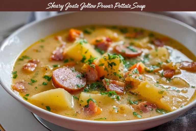 Hearty Slow Cooker German Potato Soup