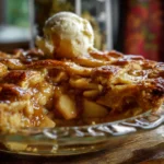 Homemade Toffee Apple Pie
