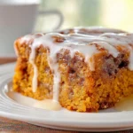 Pumpkin Honey Bun Cake