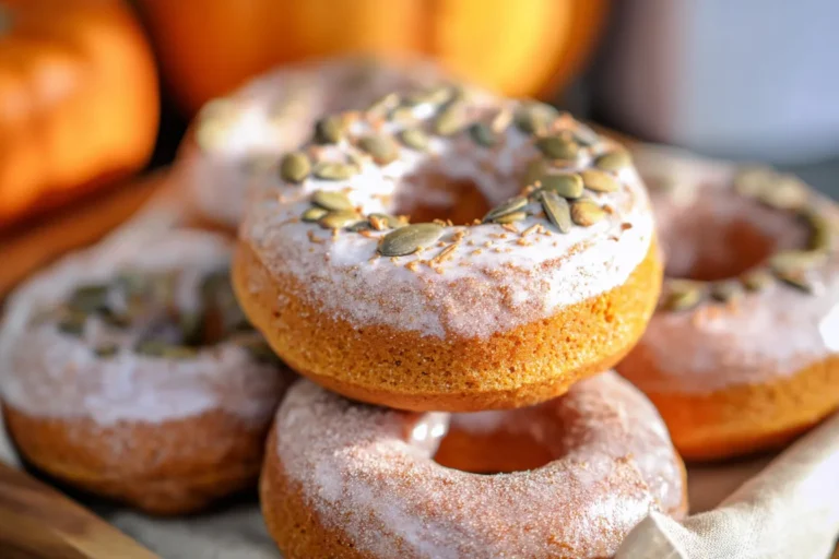 The BEST Baked Pumpkin Donuts