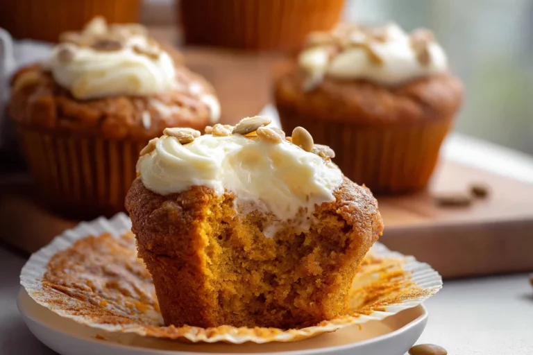 The BEST Starbucks Pumpkin Cream Cheese Muffins