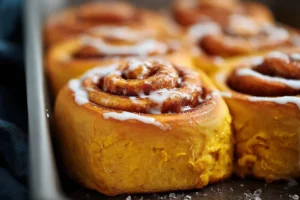 The Best Homemade Pumpkin Cinnamon Rolls