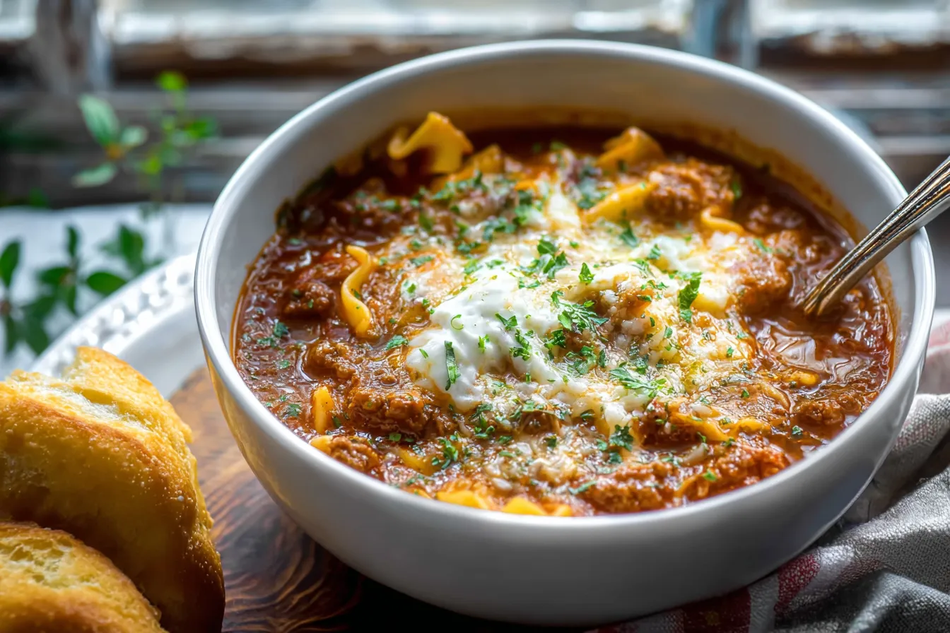 The Best Lasagna Soup Recipe