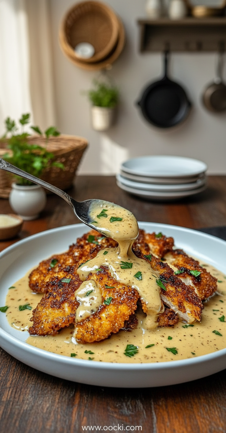 crispy-parmesan-chicken-with-a-rich-garlic-sauce---easy-dinner-idea---delectable-meal_feature