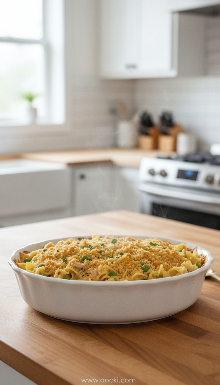 Skinny Tuna Noodle Casserole - Healthy Comfort Food Made Lighter 4 skinny-tuna-noodle-casserole--comfort-food-made-lighter-_feature