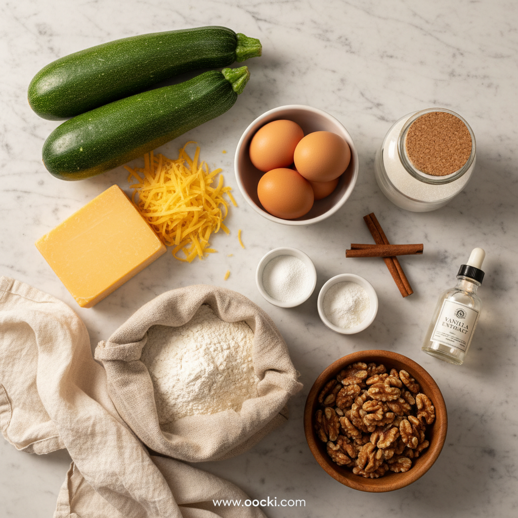 Best Ever Zucchini Cheddar Bread: A Flavor-Packed Savory Loaf 2 Ingredients for Zucchini Cheddar Bread