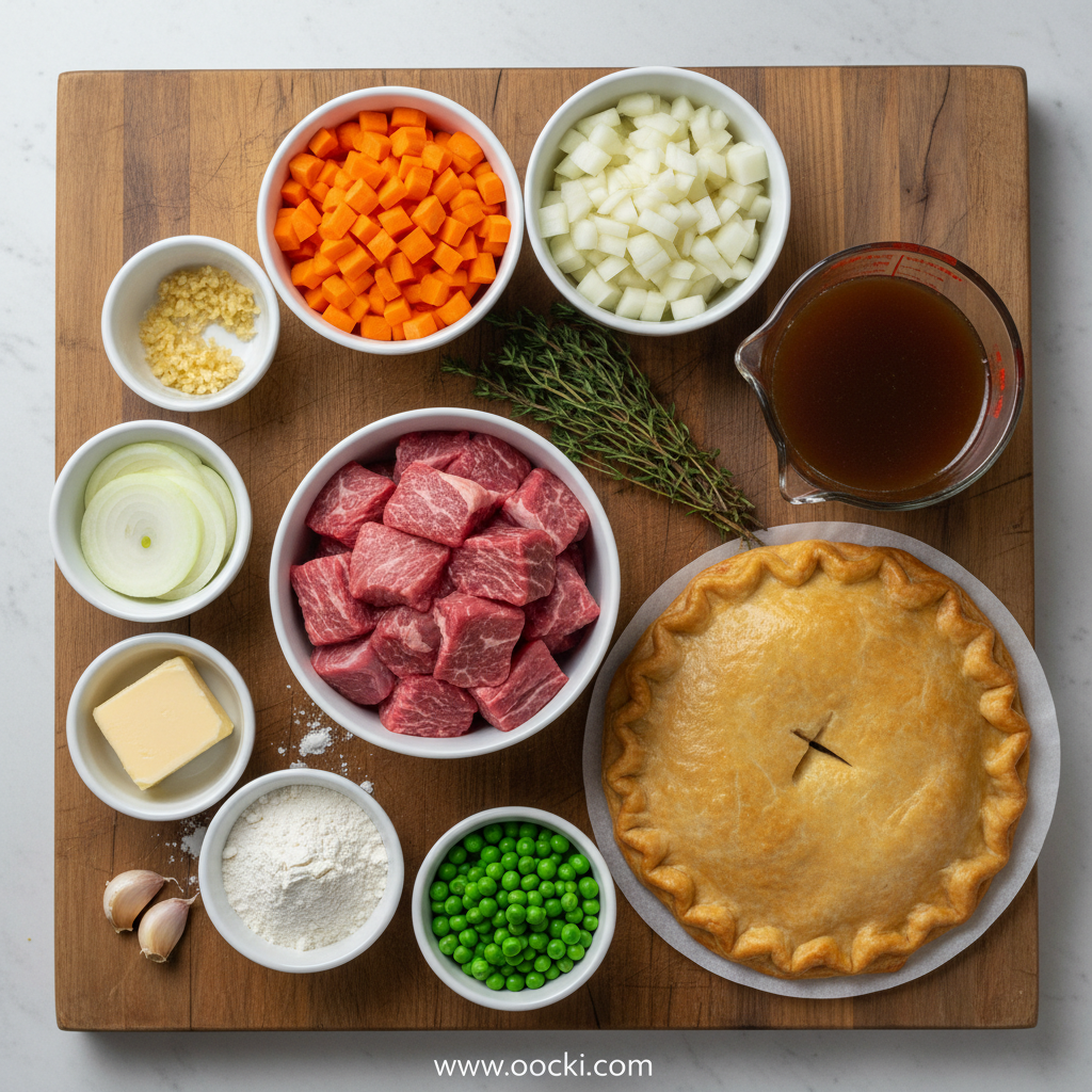 Timeless Classic Beef Pot Pie Recipe: A Comforting Meal 2 Ingredients for Classic Beef Pot Pie