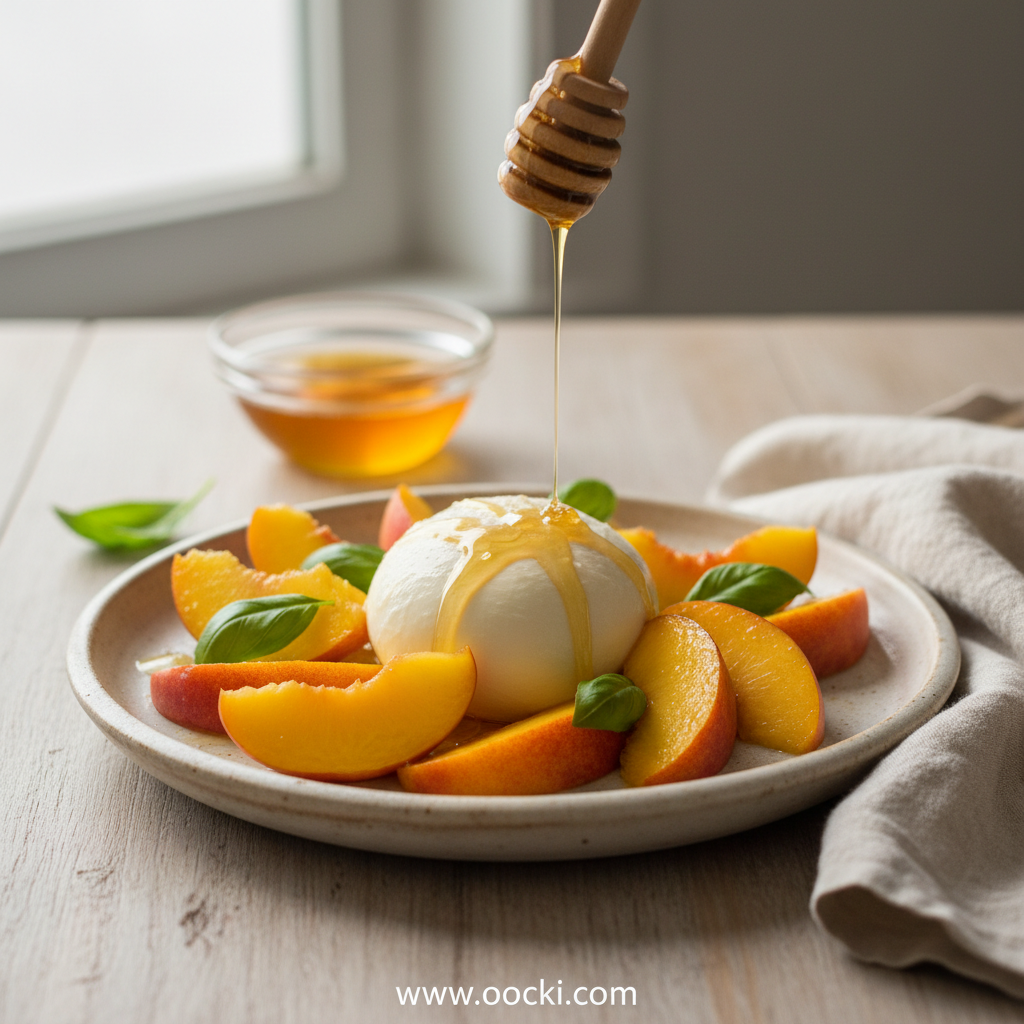 Fresh Peach Burrata Salad: A Light and Elegant Summer Salad Recipe 10 fresh-peach-burrata-salad-for-your-summer-salad-recipes_feature