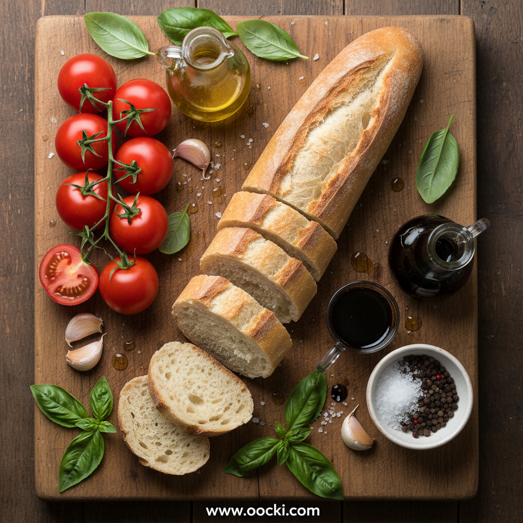 Rustic Italian Bruschetta Recipe: A Classic Italian Starter 2 Ingredients for Rustic Italian Bruschetta