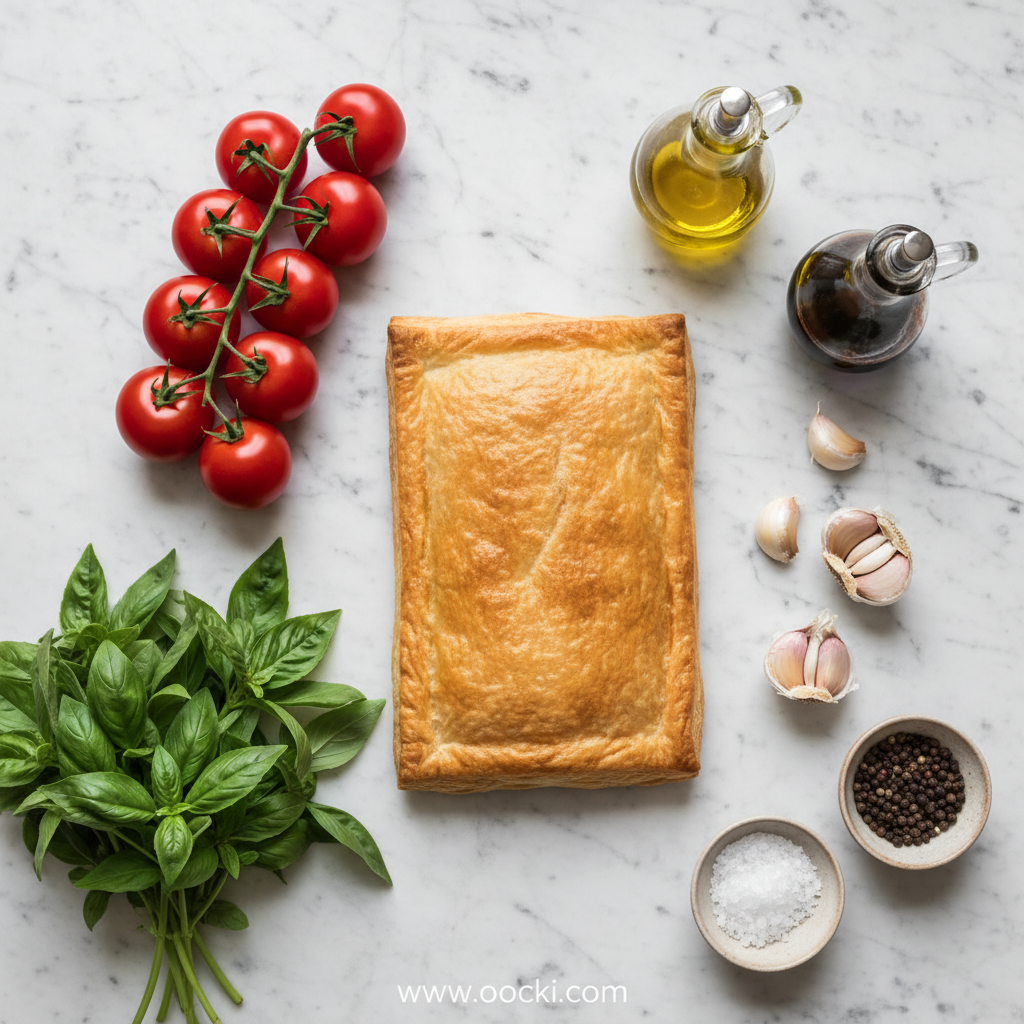 Easy Tomato Puff Pastry Tart: A Flaky and Savory Delight 2 Ingredients for Tomato Puff Pastry Tart