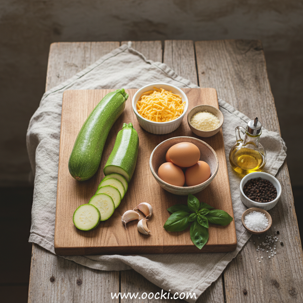 Golden Zucchini Cheese Casserole: A Comforting Summer Dish 2 Ingredients for Golden Zucchini Cheese Casserole
