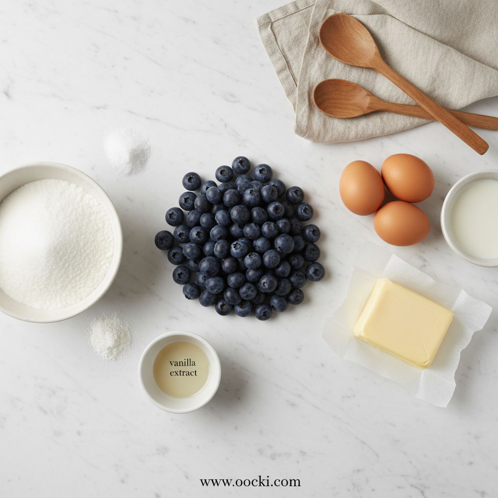 Irresistibly Fluffy Blueberry Muffins with Crumble Top 2 Ingredients for blueberry muffins with crumble top