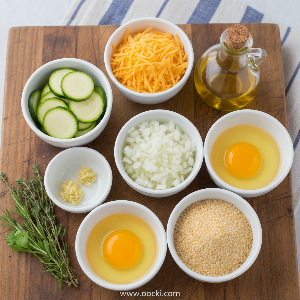 Easy Baked Zucchini Casserole Recipe: Perfect Summer BBQ Side Dish 2 Ingredients for Easy Baked Zucchini Casserole