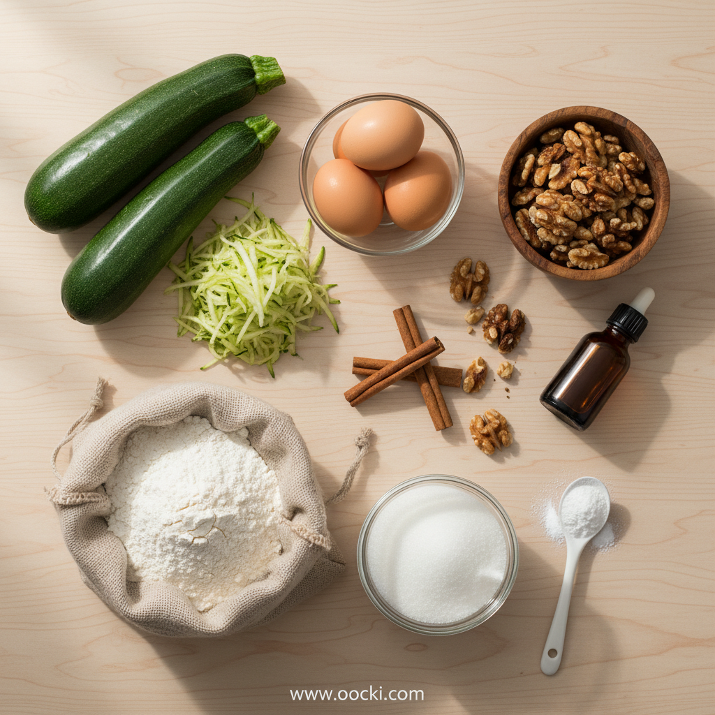 Old Fashioned Zucchini Bread: A Classic Moist Recipe 2 Ingredients for Old Fashioned Zucchini Bread